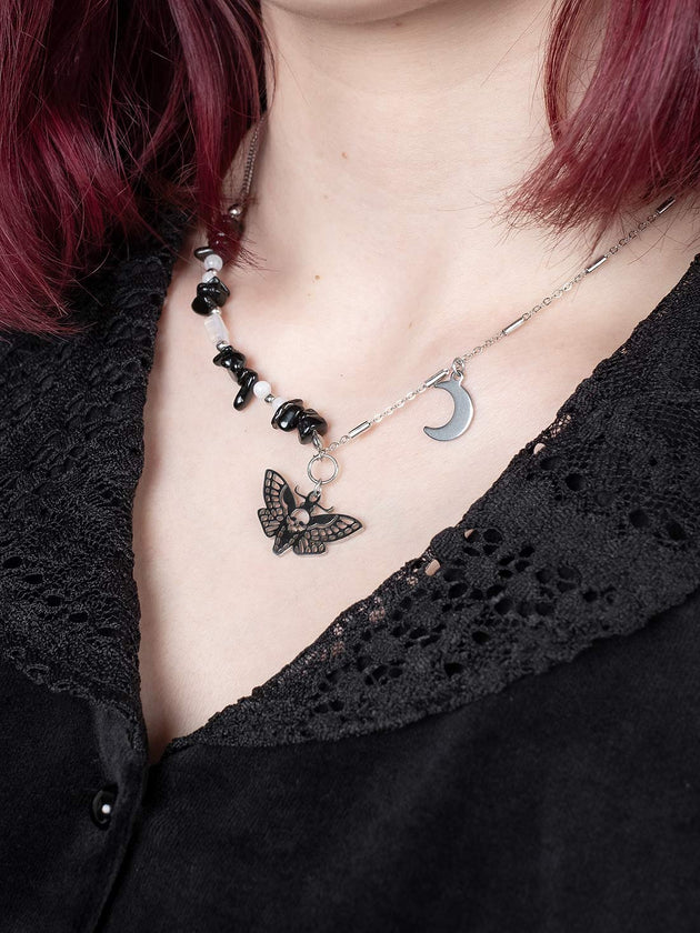 Mesmerize Moth Necklace