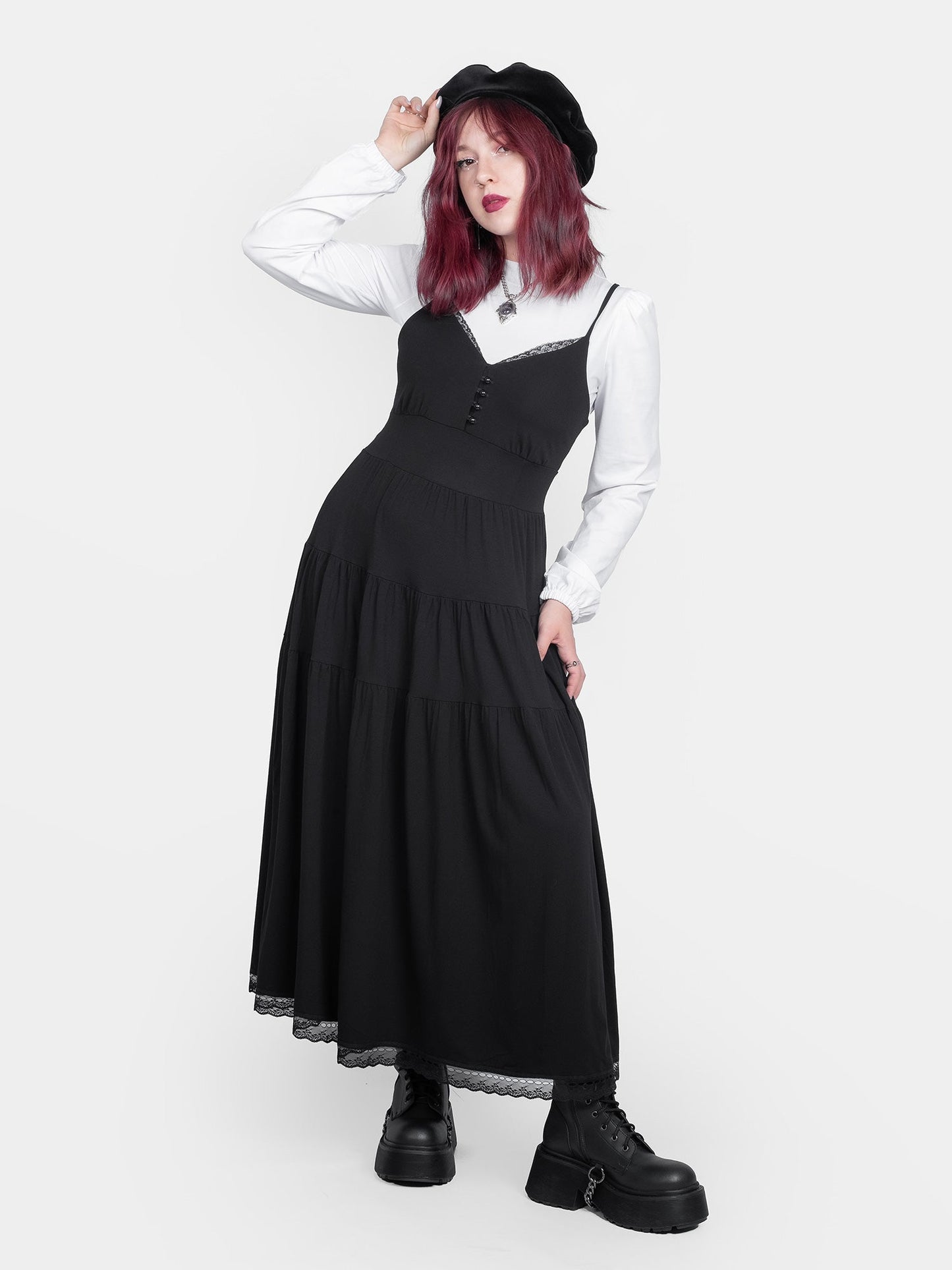 Evangeline Maxi Ruffled Skirt