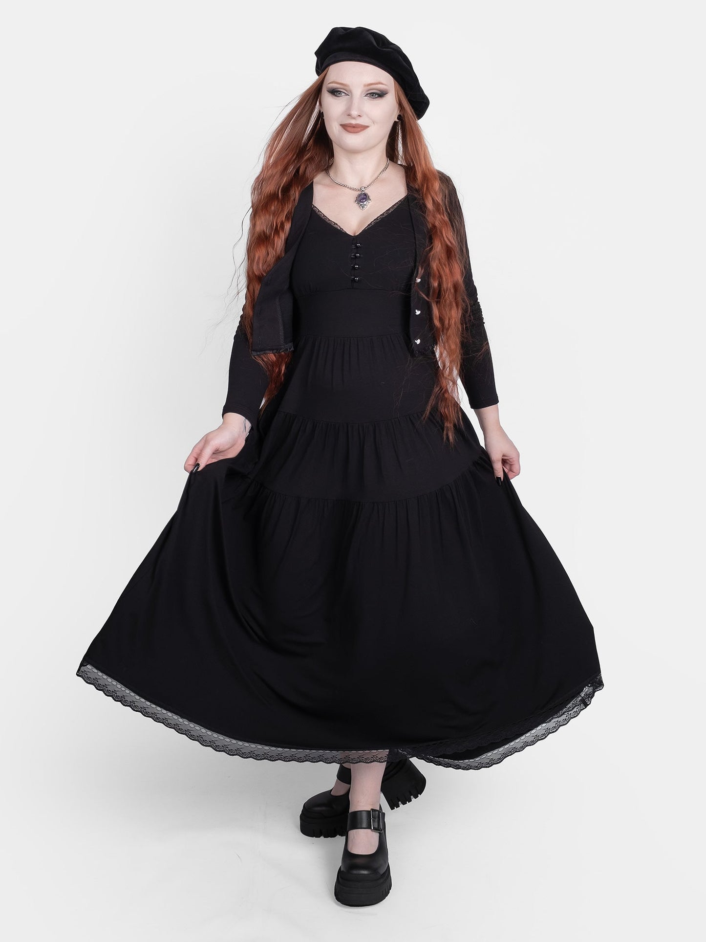 Evangeline Maxi Ruffled Skirt