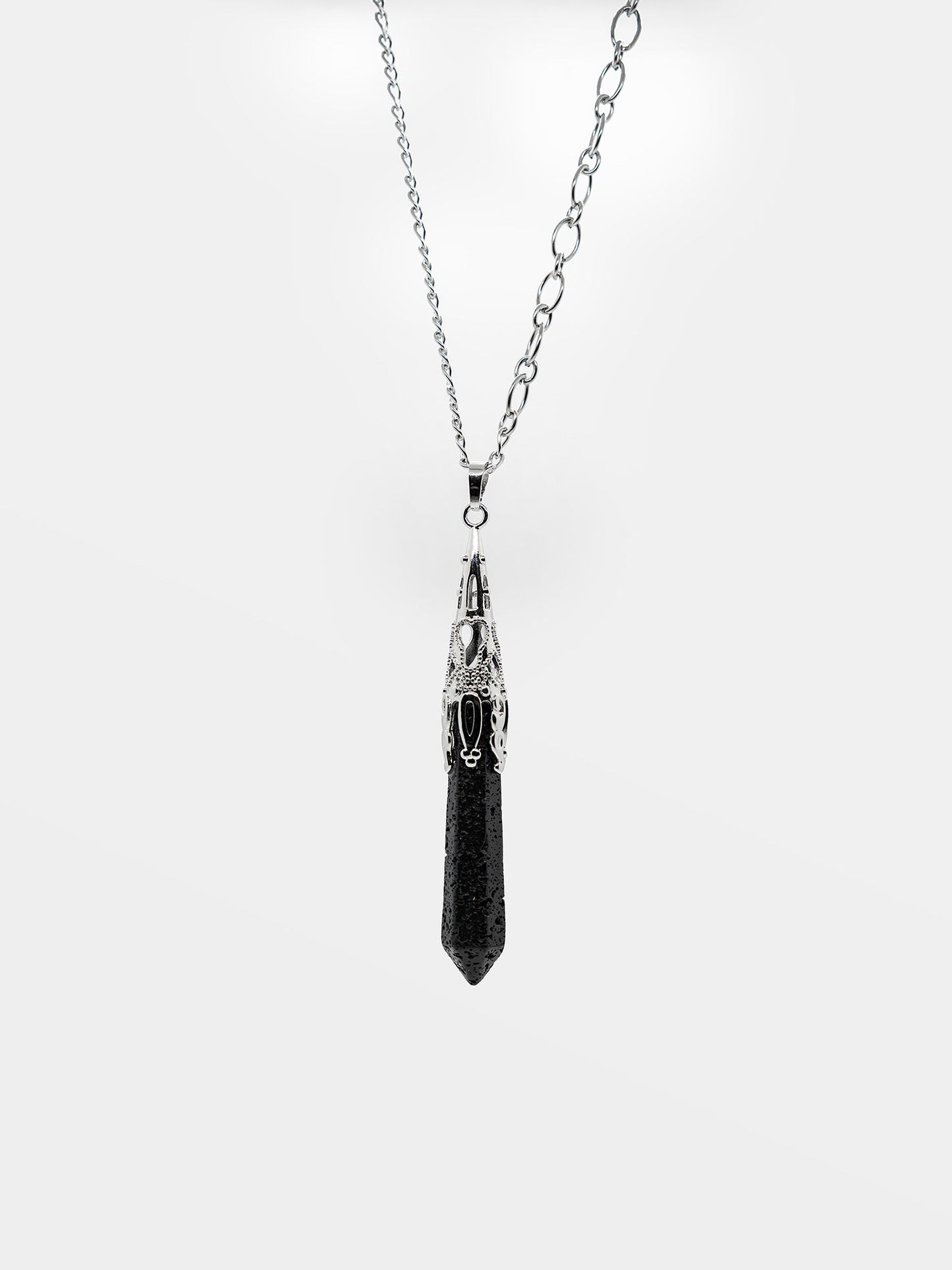 Cathedral Lava Stone Necklace