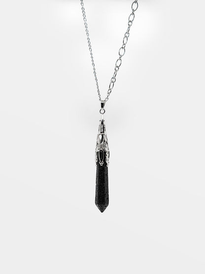 Cathedral Lava Stone Necklace