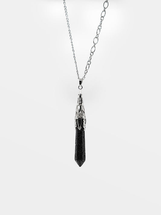 Cathedral Lava Stone Necklace