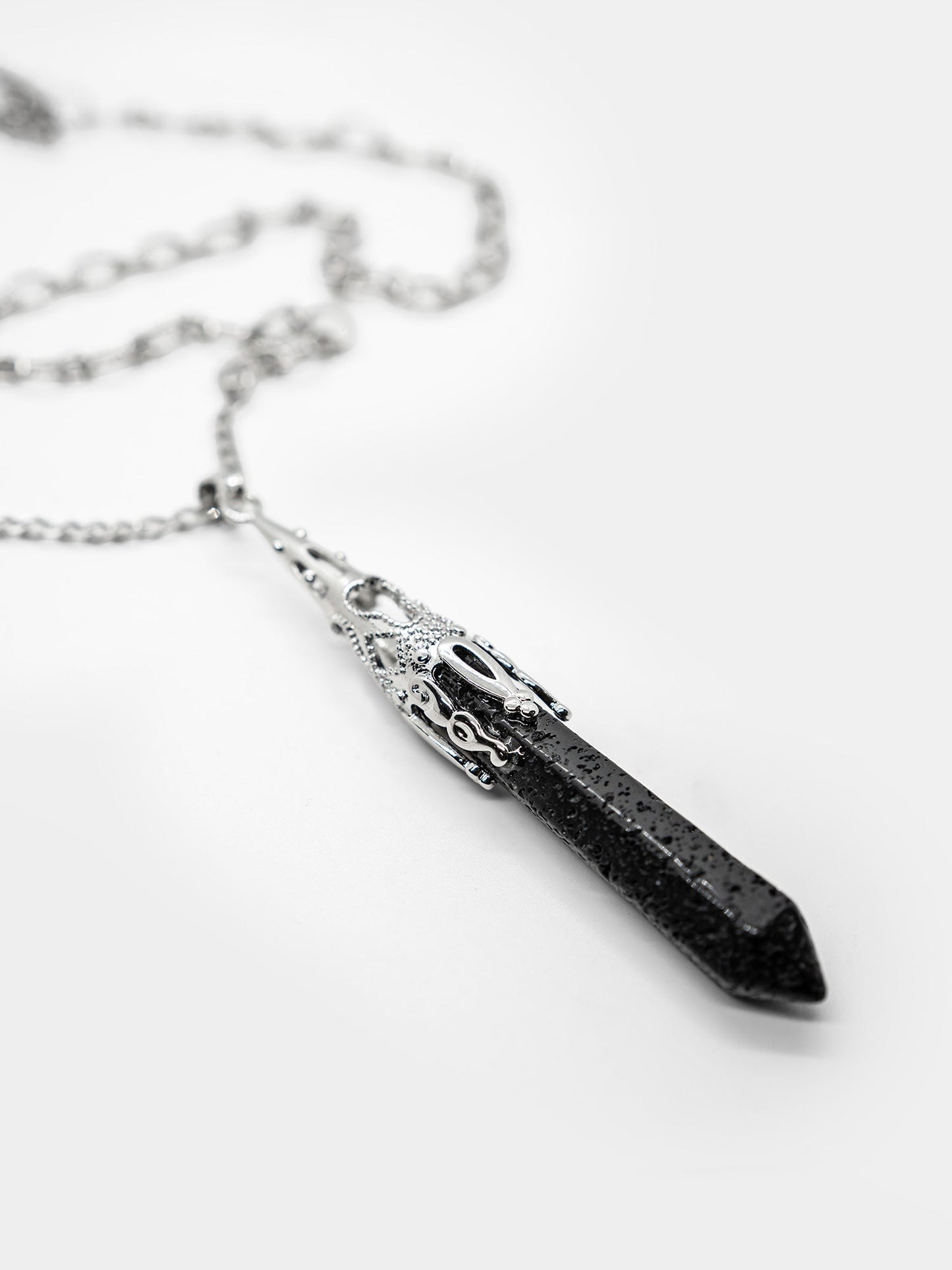 Cathedral Lava Stone Necklace