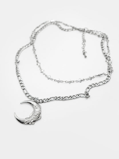 Starveil Moon Double Necklace