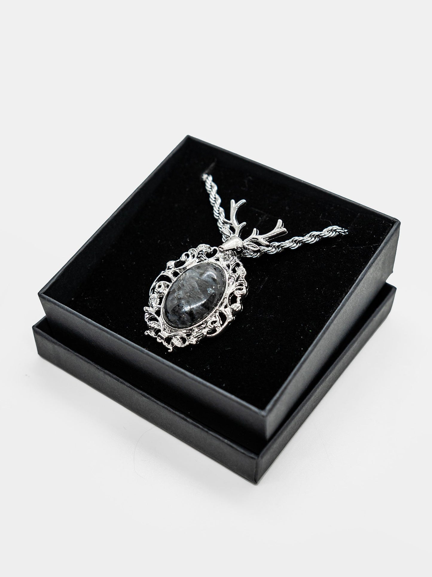 Mirael Larvikite Necklace