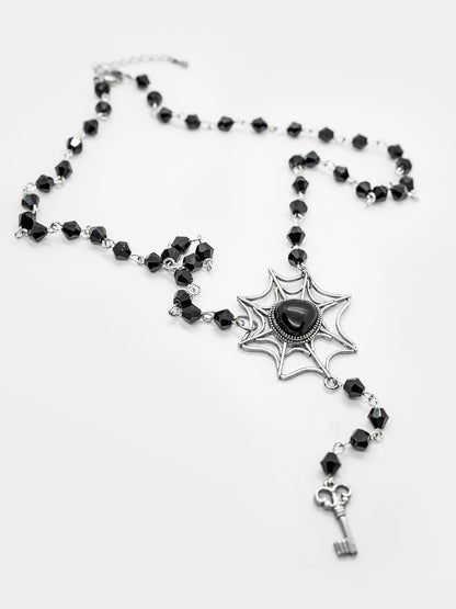 Demonology Obsidian Necklace
