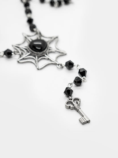 Demonology Obsidian Necklace