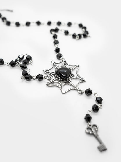 Demonology Obsidian Necklace