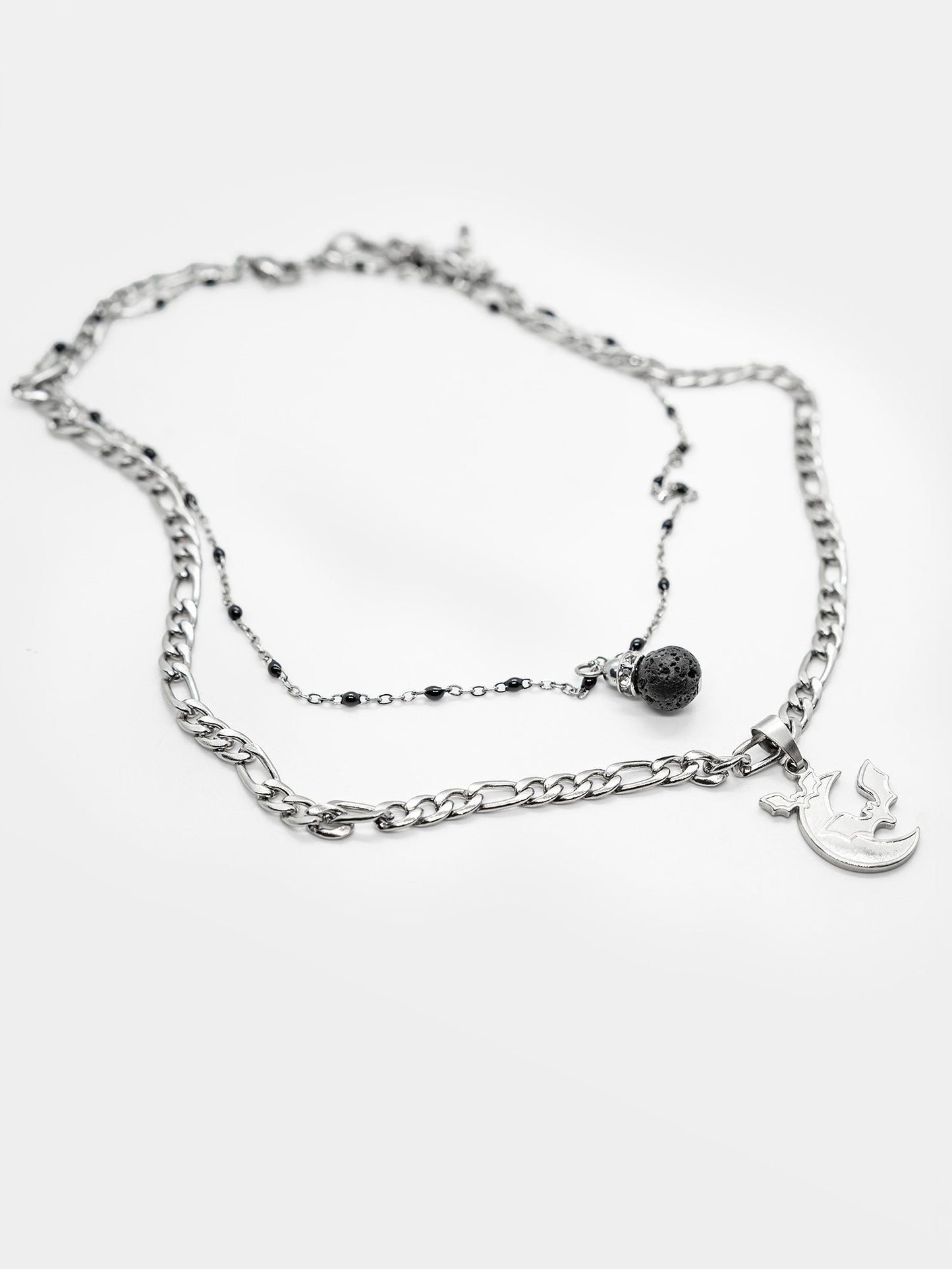 Lucien Double Bat Necklace