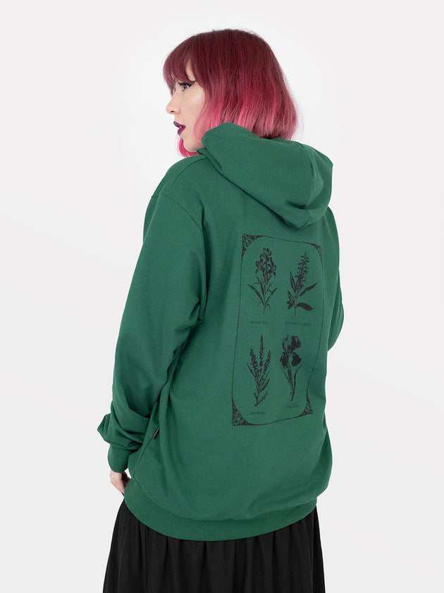 Herbarium Green Hoodie