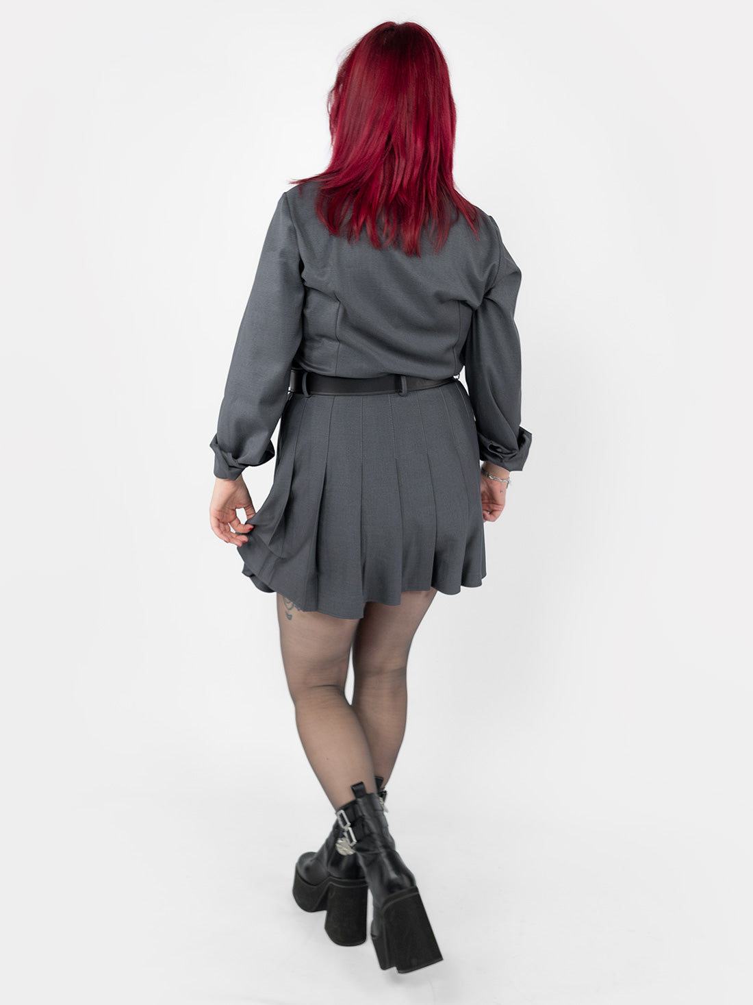 Enigma Grey Collar Shirt