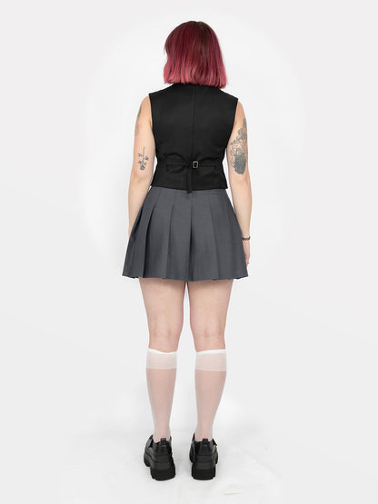Grey Tennis Skirt