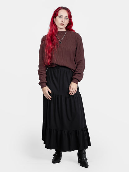 Omen Brown Unisex Sweater