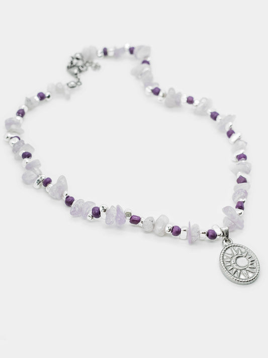 Choker z kamieni naturalnych Lunar