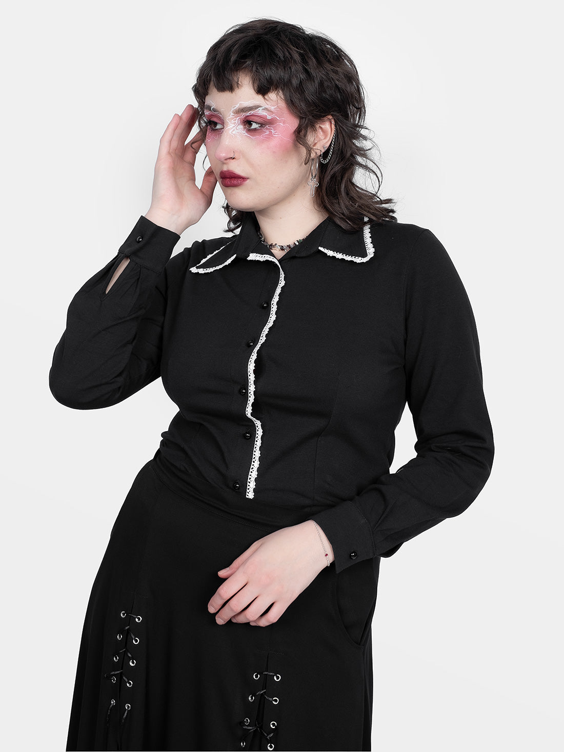 Wednesday Lace Shirt