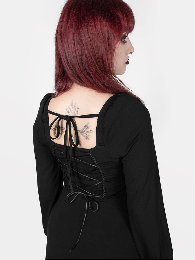 Valkyrie Lace Up Dress