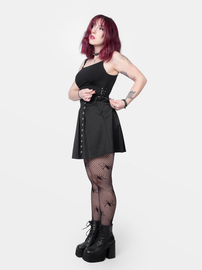 Chaos Lace Up Top