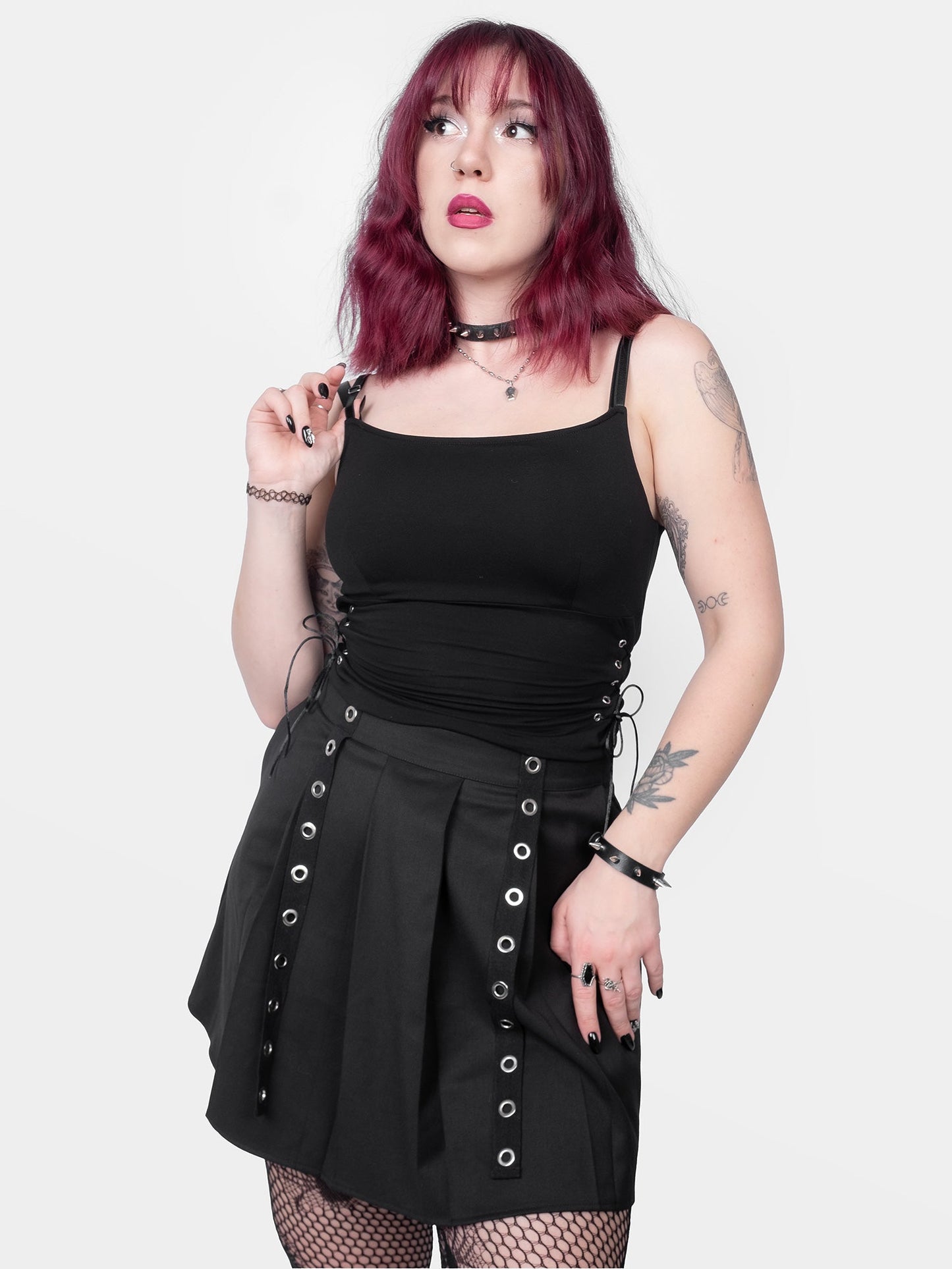 Chaos Lace Up Top