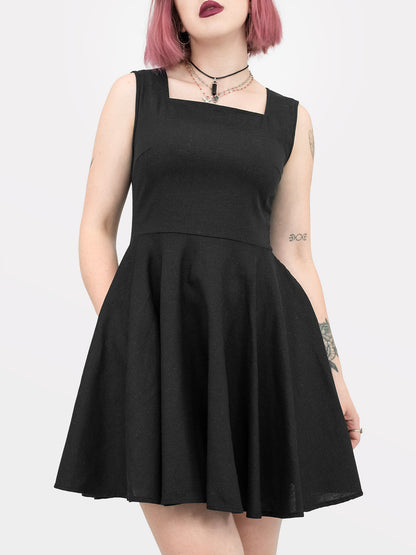 Mayhem Linen Blend Mini Dress