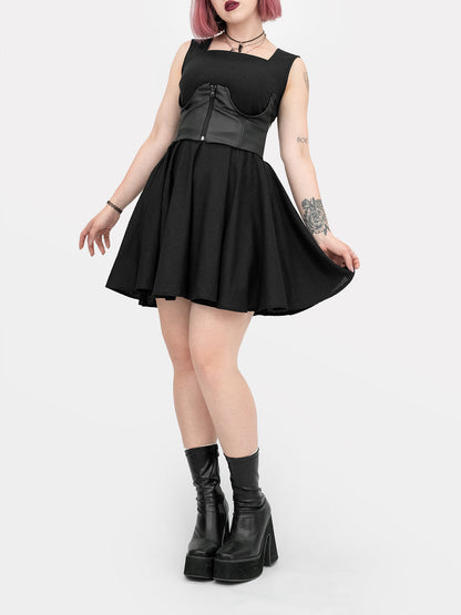 Mayhem Linen Blend Mini Dress