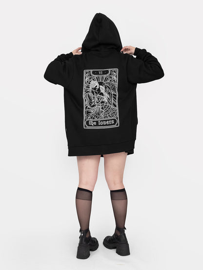 The Lovers Zipped Hoodie