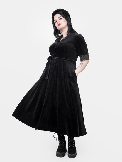 Rosemary Velvet Maxi Dress