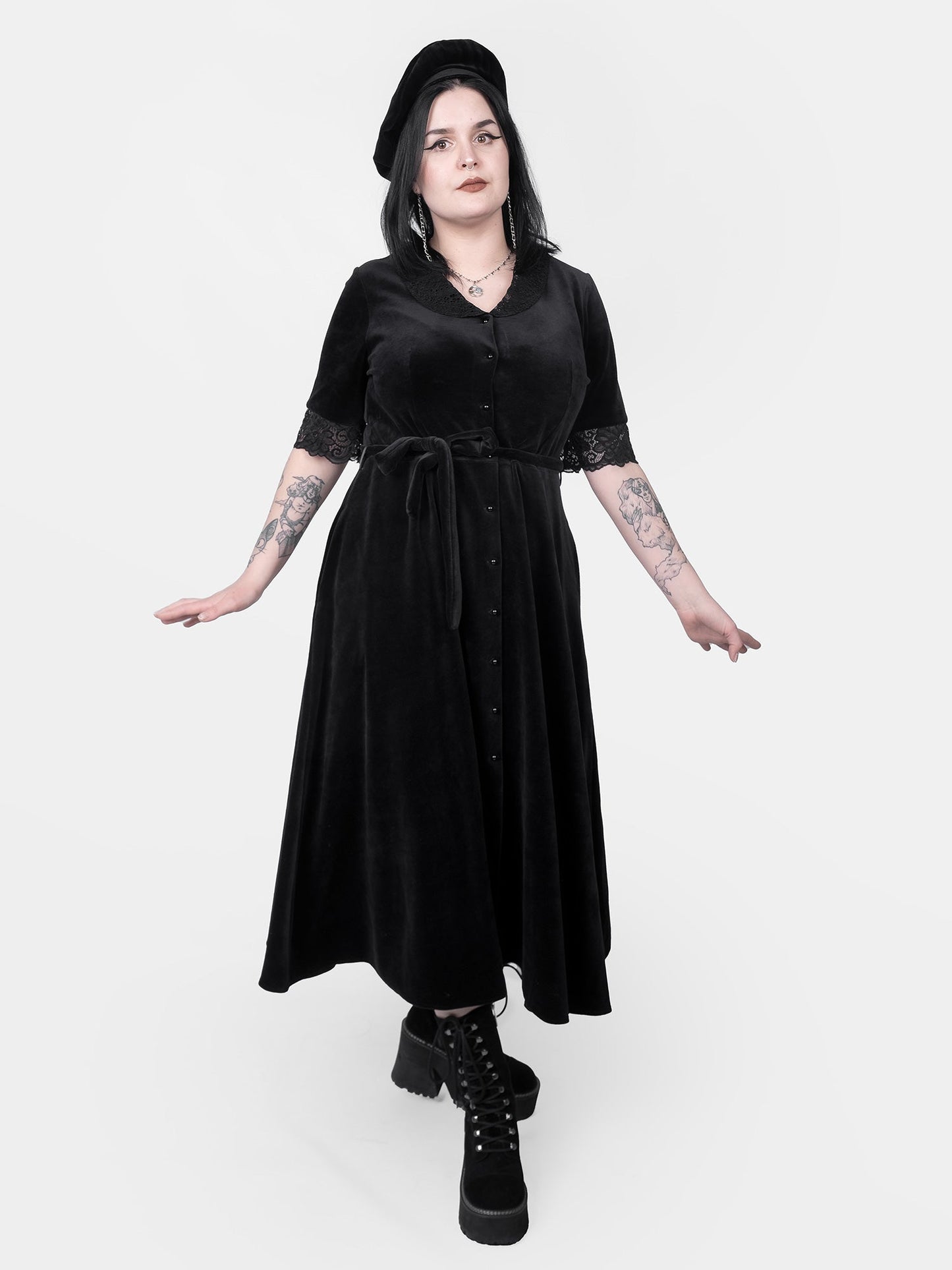 Rosemary Velvet Maxi Dress