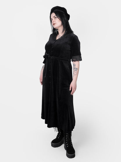 Rosemary Velvet Maxi Dress