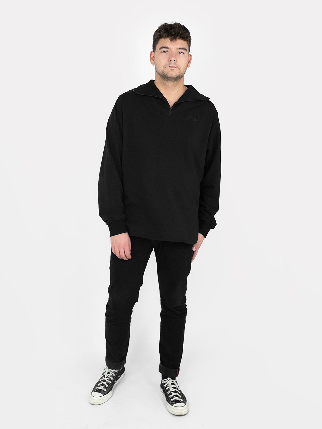 Sabbath Mock Neck Sweatshirt