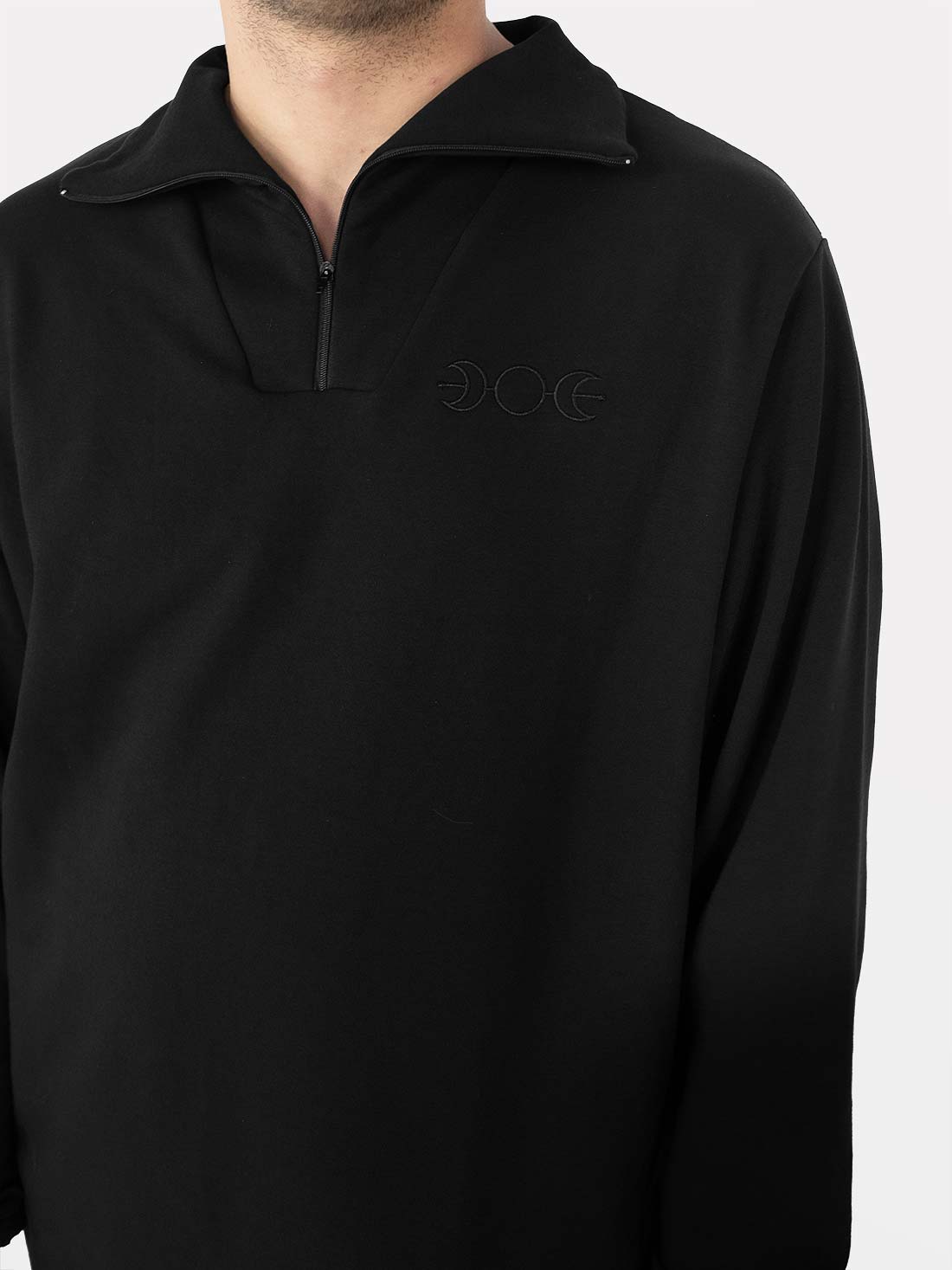 Sabbath Mock Neck Sweatshirt