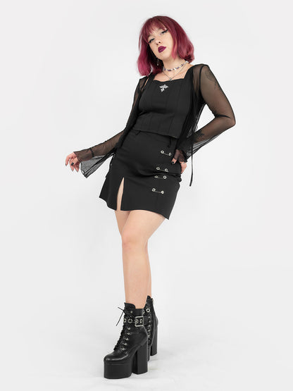 Aura Mesh Cardigan