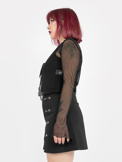 Aura Mesh Cardigan