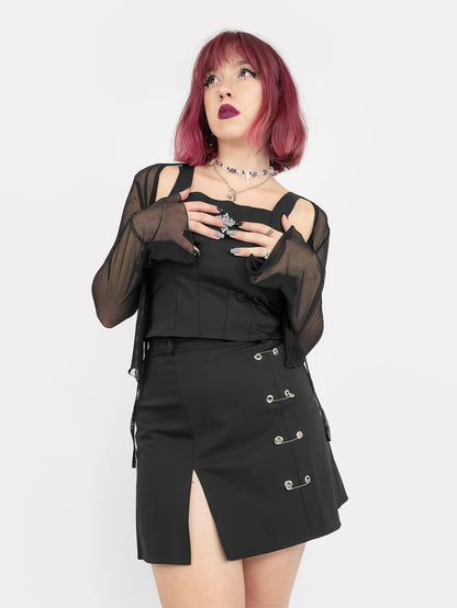 Aura Mesh Cardigan