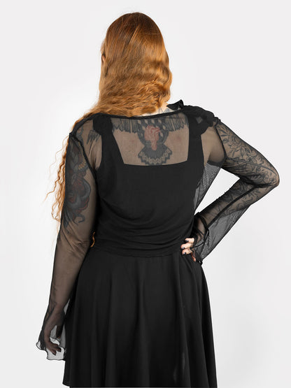 Aura Mesh Cardigan