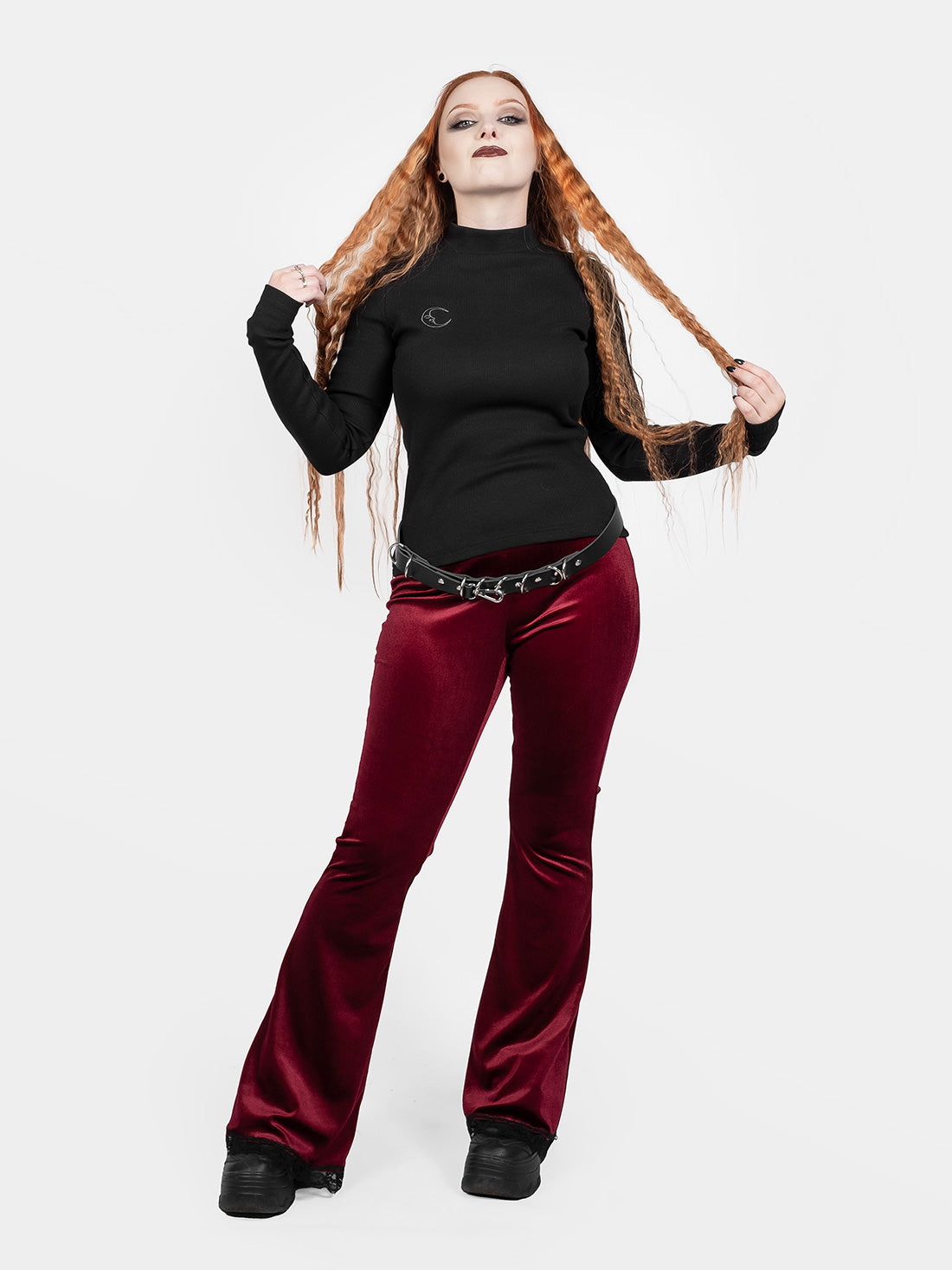 Moonage Ribbed Turtleneck
