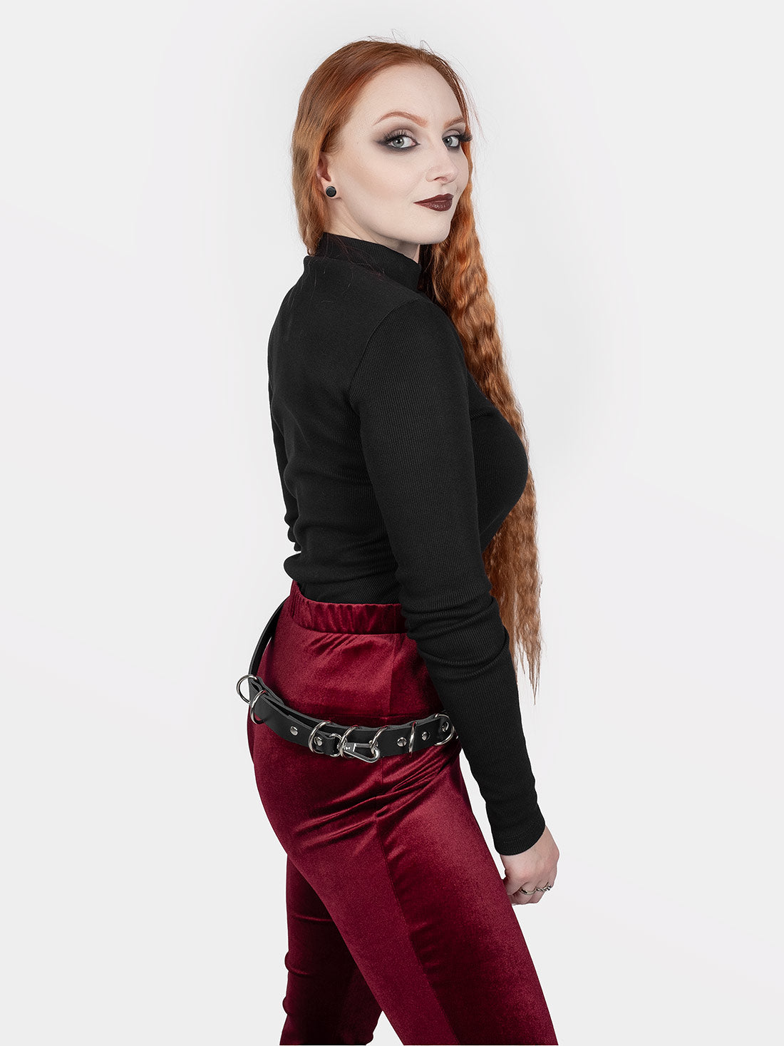 Moonage Ribbed Turtleneck