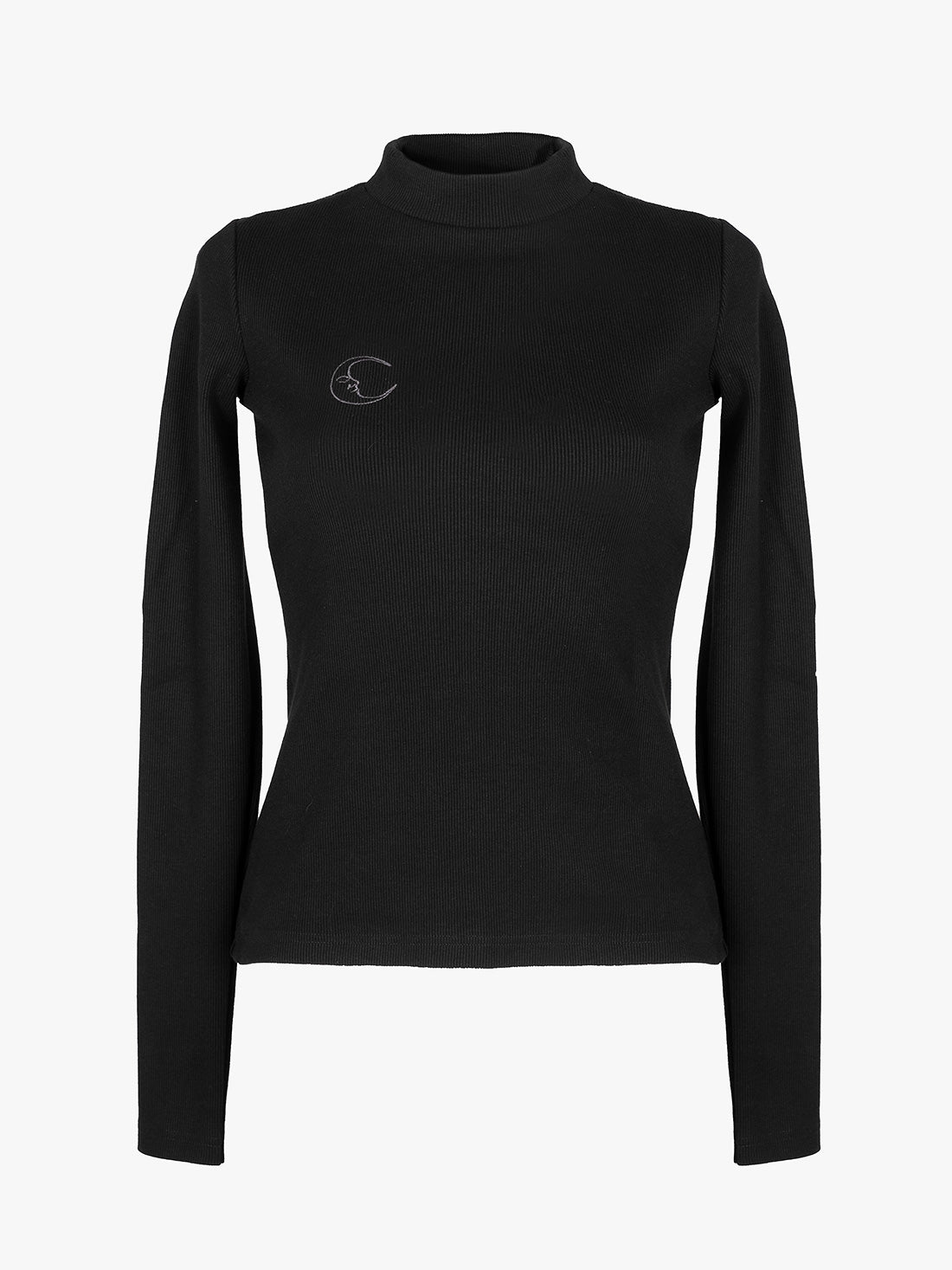 Moonage Ribbed Turtleneck