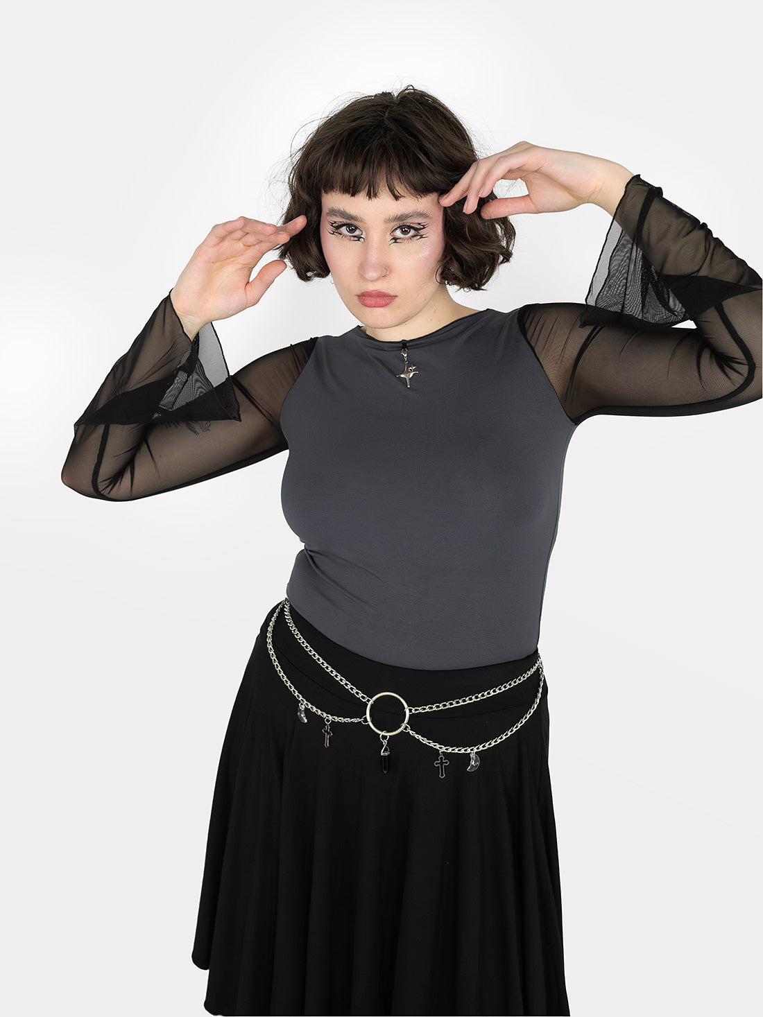 Nova Grey Star Top