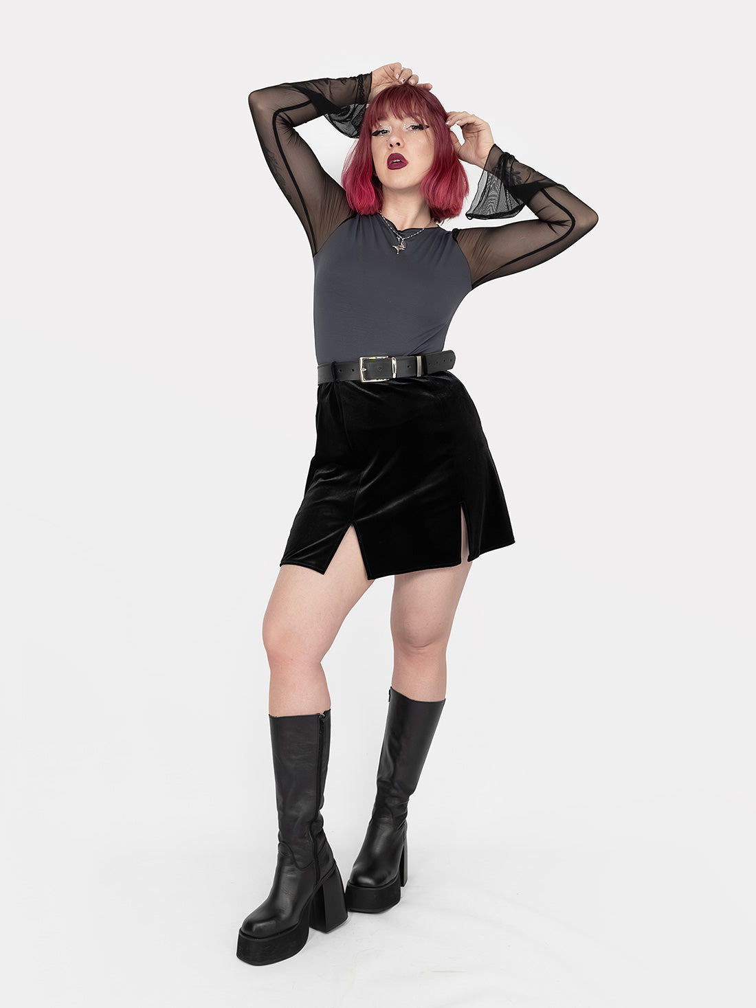Nova Grey Star Top