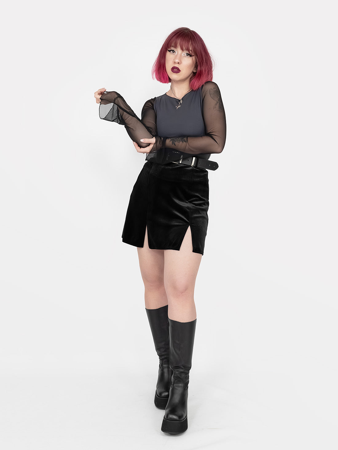 Nova Grey Star Top