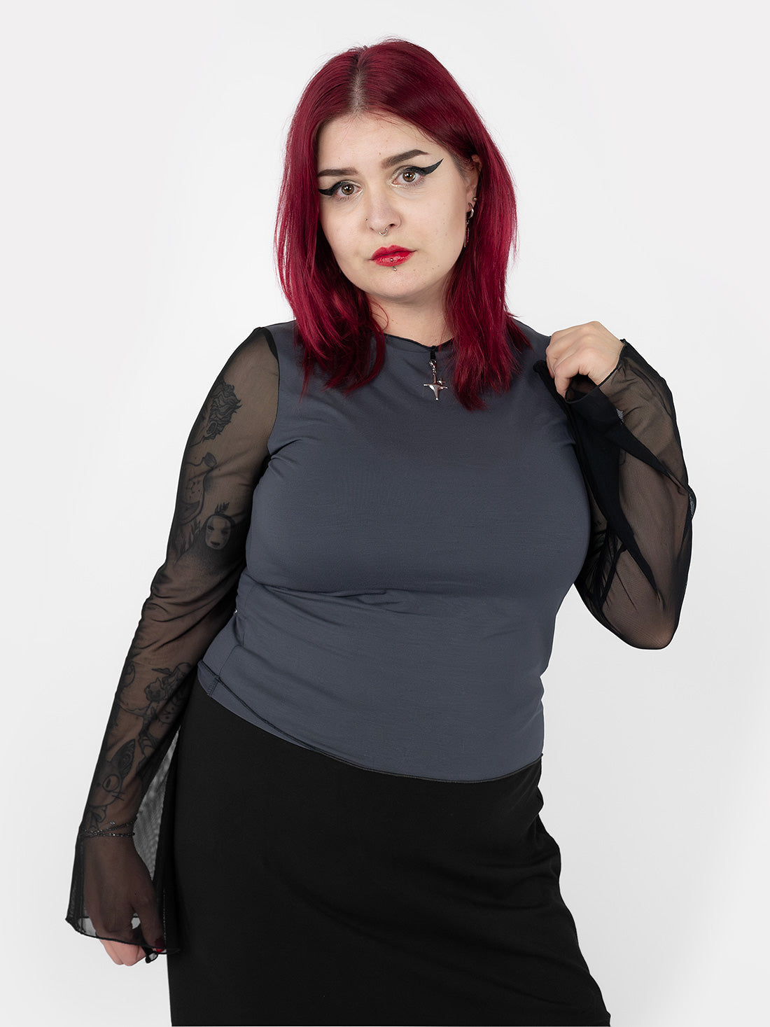 Nova Grey Star Top