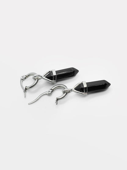Catacombs Obsidian Earrings