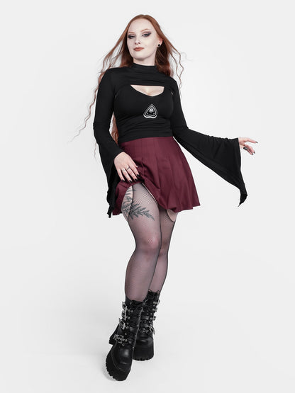 Planchette Embroidered Crop Top