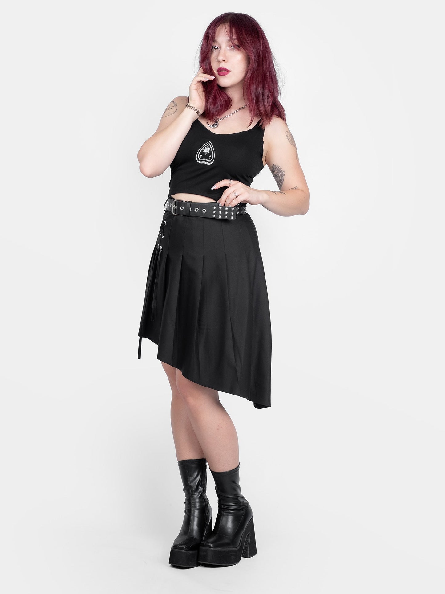 Planchette Embroidered Crop Top