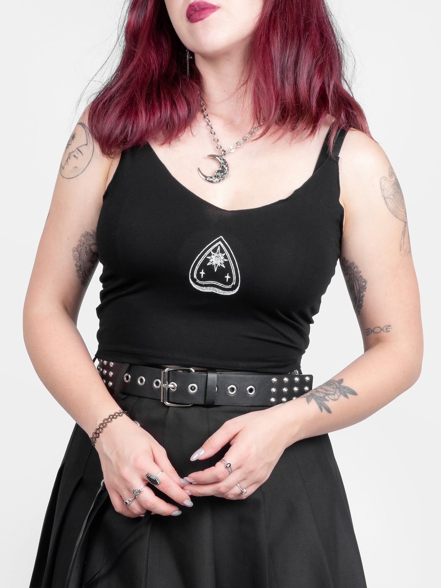 Planchette Embroidered Crop Top
