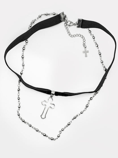 Prayers Cross Collar