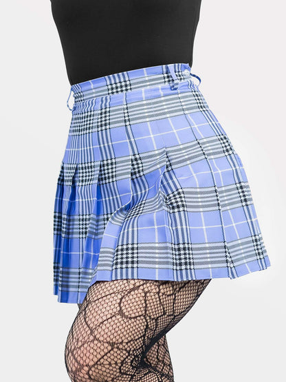 Violet Plaid Tennis Skirt