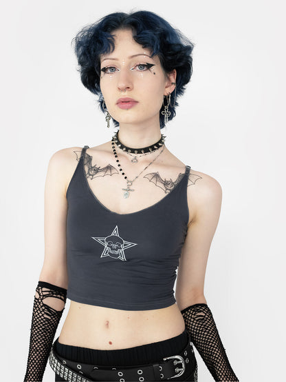 Shadow Skull Crop Top
