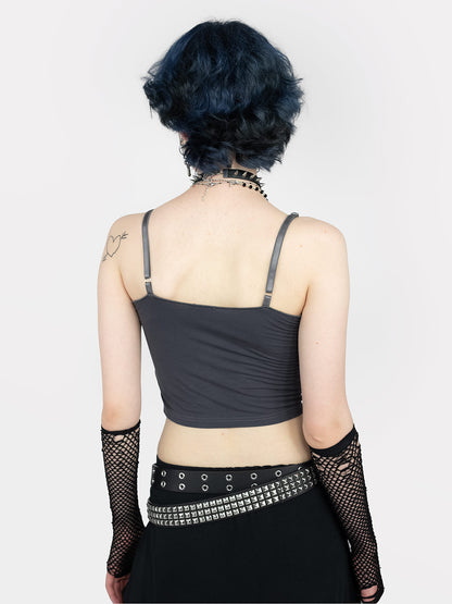 Shadow Skull Crop Top