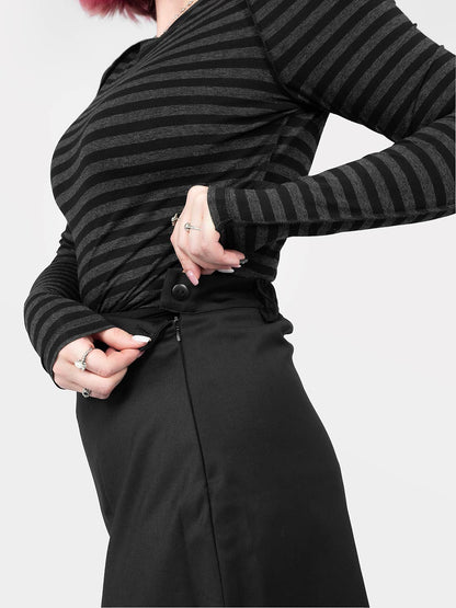 Coven Mini Slit Skirt